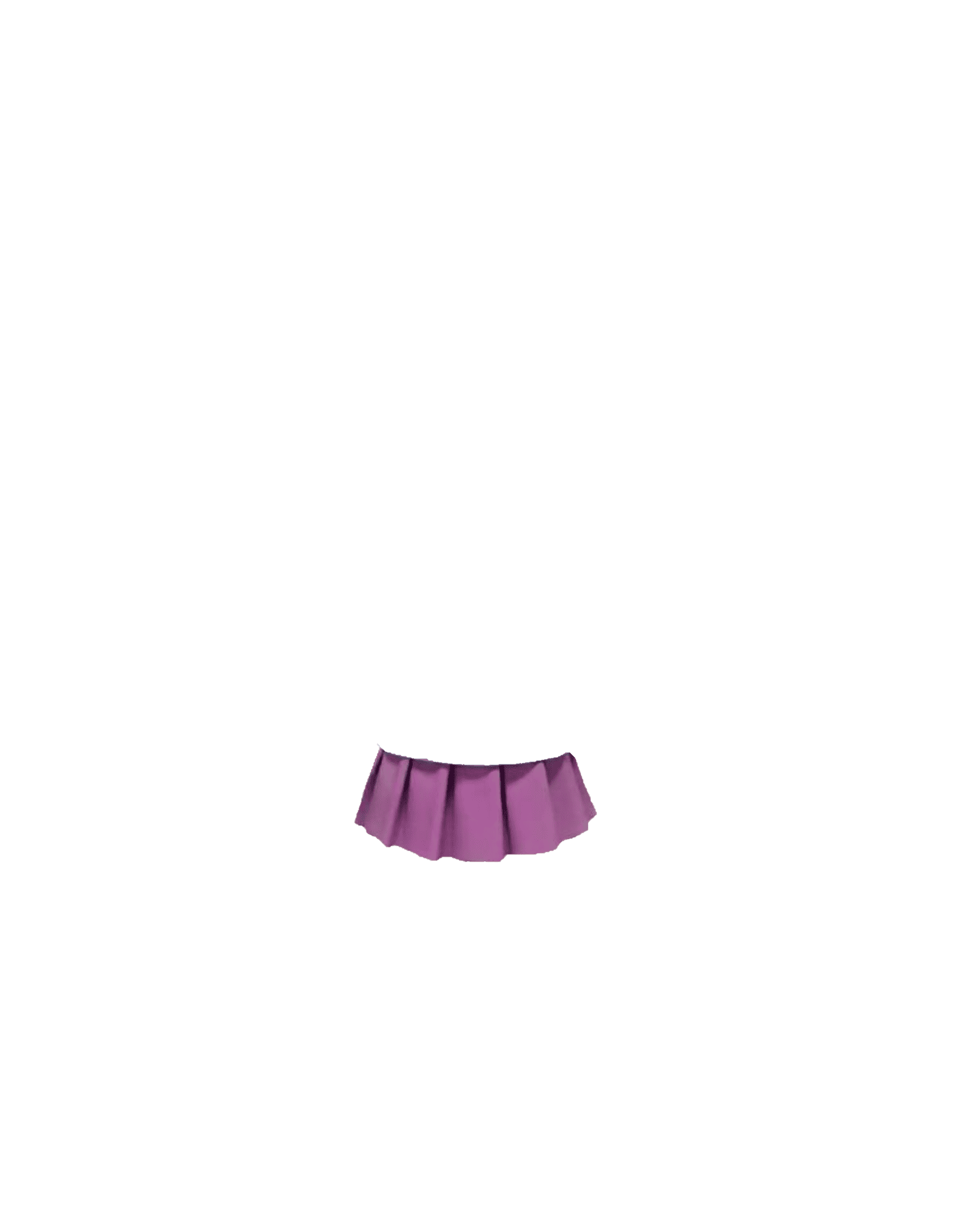 Purple ruffled skirt